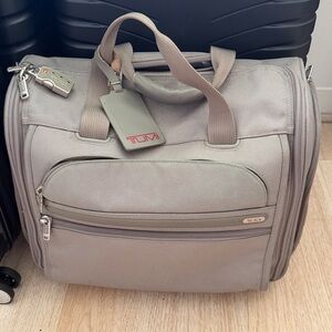 Tumi Taupe Rolling Travel Bag
